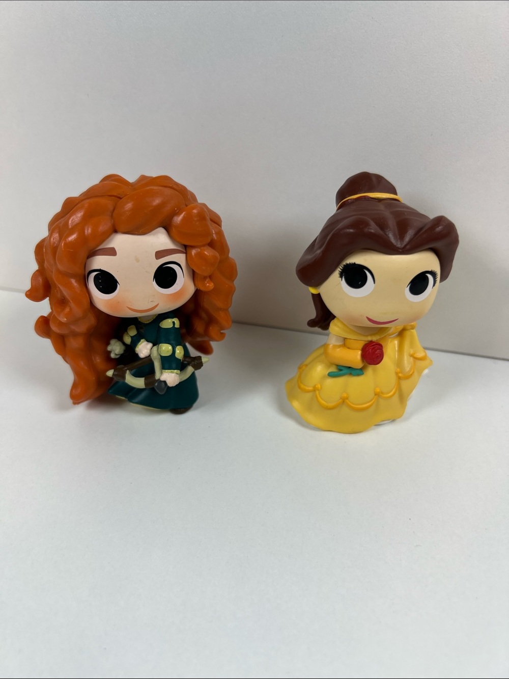 Funko Bitty Pop Disney Princess Figure Set Ariel Belle Jasmine Snow White Merida - Picture 4 of 8